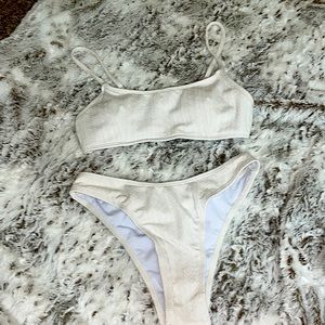 bikini bathing suit xs never warn great material